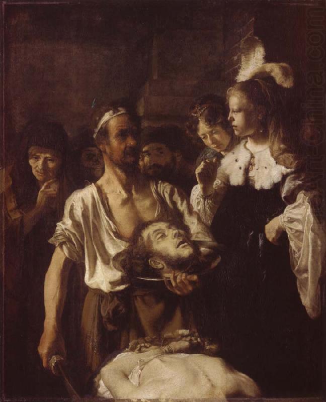 REMBRANDT Harmenszoon van Rijn The Beheading of John the Baptist china oil painting image